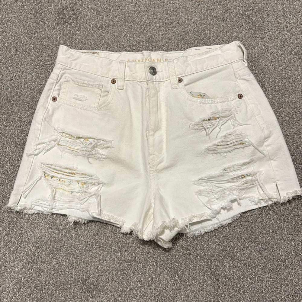 NWT White American Eagle Jean Shorts